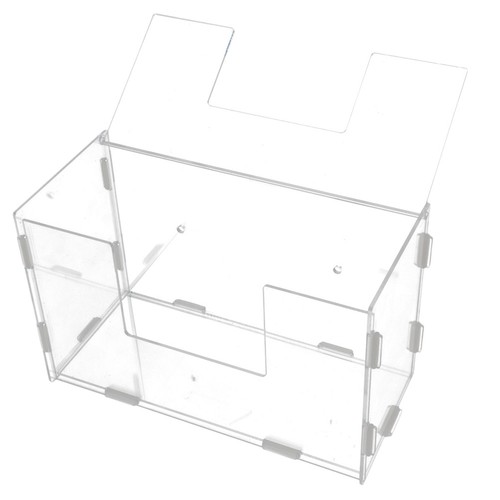 Pet rabbit food basin acrylic - rabbit,
