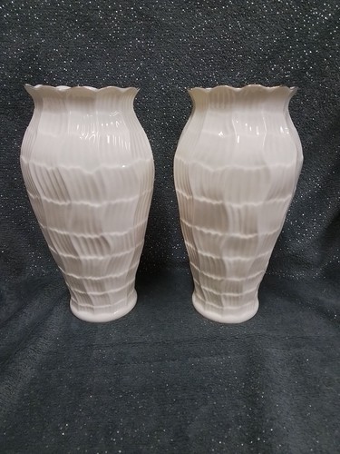 Belleek ireland vases - belleek,