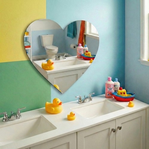 Safe fun bathroom mirror for - fun,