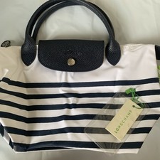 Longchamp Limited Edition Breton Stripe Bag Small