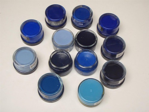 Blue leather renovator - leather,