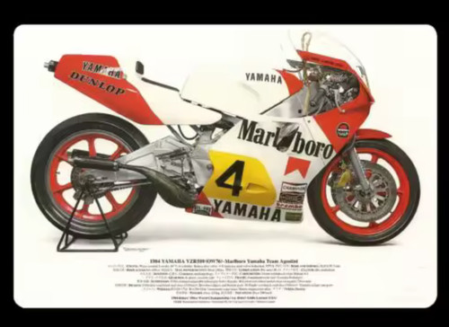 Yamaha yzr500 bike metal - gp,