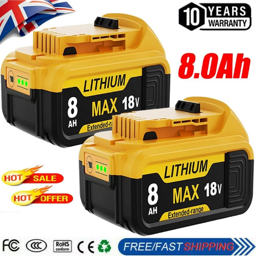 For dewalt 18v 0ah slide - 18v, 8.0ah