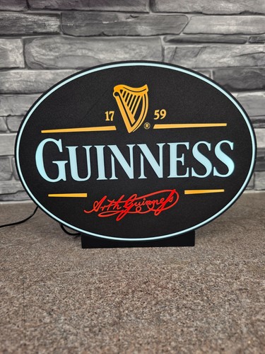 Large guinness logo sign led - logo,
