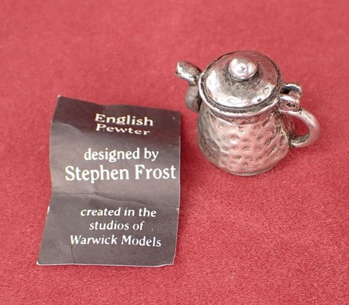 Stephen frost pewter teapot - stephen,