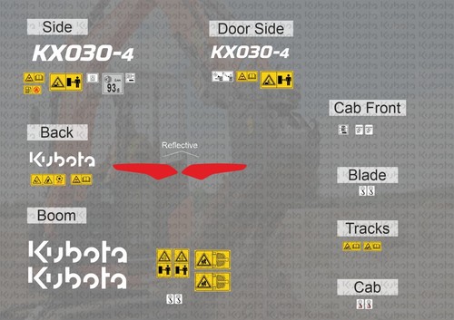 Kubota kx030 digger - kubota,