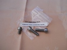 ARMSTRONG MT500 & HARLEY DAVIDSON MT350  2 X STAINLESS CRANK LOCKING BOLTS/ROTAX