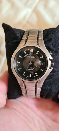 Seiko kinetic stainless steel - seiko,