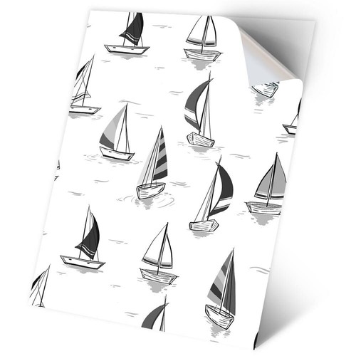 Vinyl sticker bw - 1,