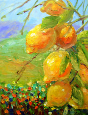 Lemons Original Oil Painting