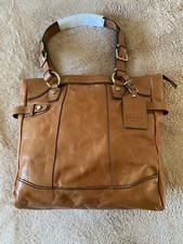 Linea tan brown leather