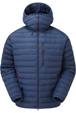 Mountain Equipment Men's Earthrise Hooded Down Jacket Size M Dusk