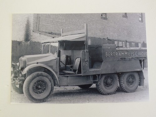 Bertram mills circus lorry - circus,