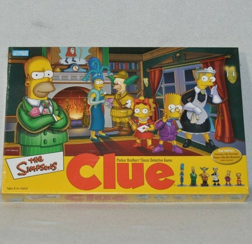 2002 the simpsons clue board - 2002,
