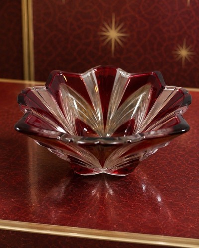 Vintage soga hand - cut, ruby