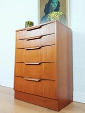 Mid Century Tallboy Chest of Drawers, Delivery Available 