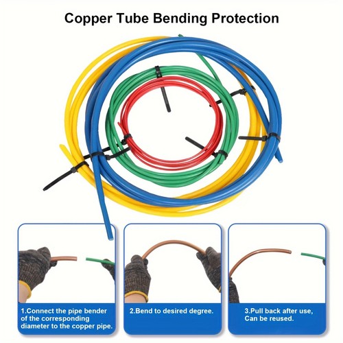 4pce copper pipe - set, 2m