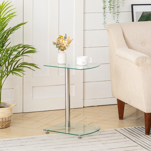 Tier small glass side end - small,