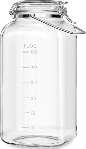 Upgrade gallon glass - glass, jars