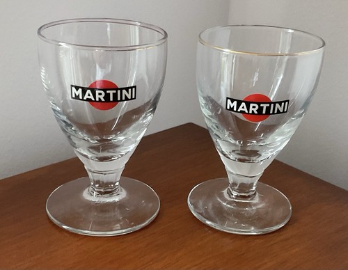 Vintage martini glasses pair - vintage,
