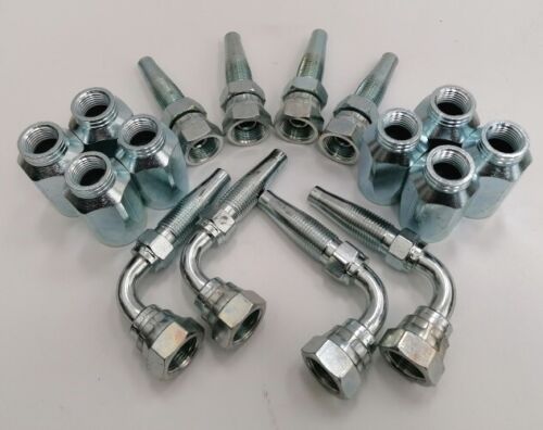 Reusable hydraulic fitting - reusable,