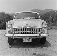 1956 Hillman Minx Model Road Test 4 Motor Racing Old Photo