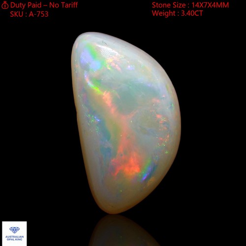 Natural fire opal gemstone - fire,