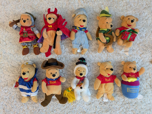 Disney store winnie - winnie, pooh
