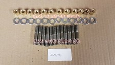 Ford 2.5 3.0 3.1 V6 Essex Capri Granada Zephyr exhaust manifold Stud + Nut set
