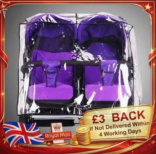 Twin stroller rain cover - stroller,