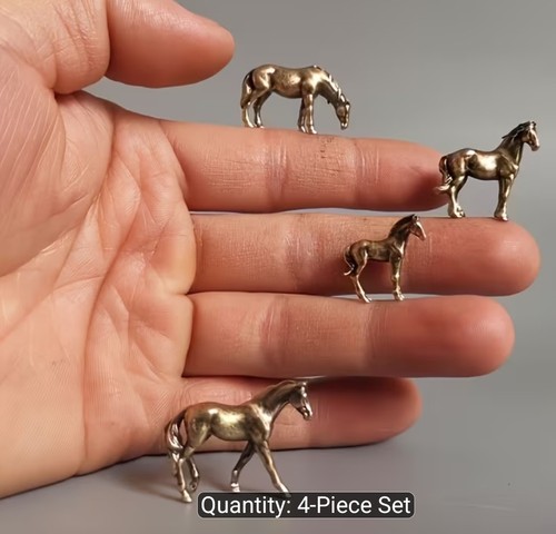 4pcs gold toned - 4pcs,