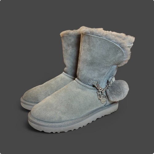 Ugg gray sheepskin - sheepskin, short