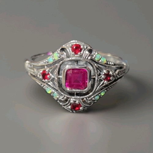 Natural rubellite fire - natural, opal