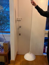 White Adjustable Hanging Lamp