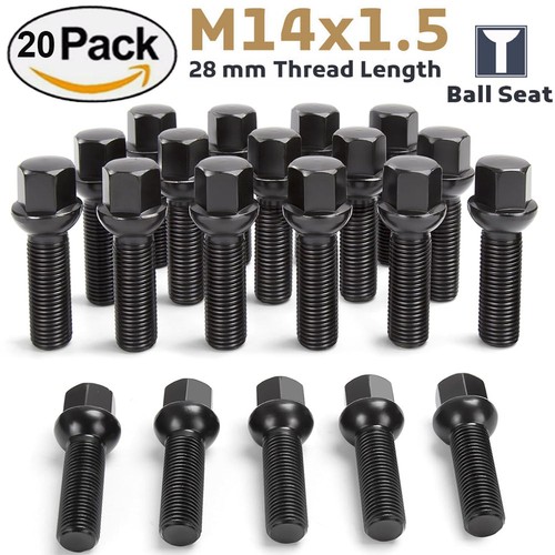 20pcs alloy wheel bolts radius - alloy,