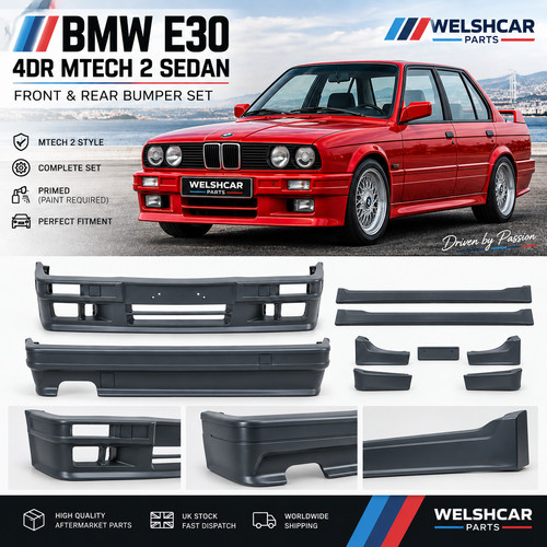 Bmw e30 sedan tech style - e30, m-tech