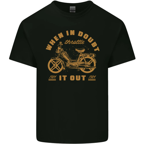 Doubt moped biker - doubt,