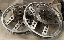 Honda CB125 TDC 18" Superdream Front & Back Wheels - Genuine - Second Hand