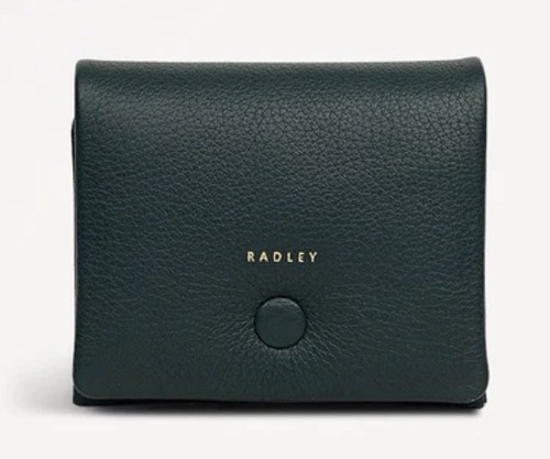 Radley teal leather flap over - leather,