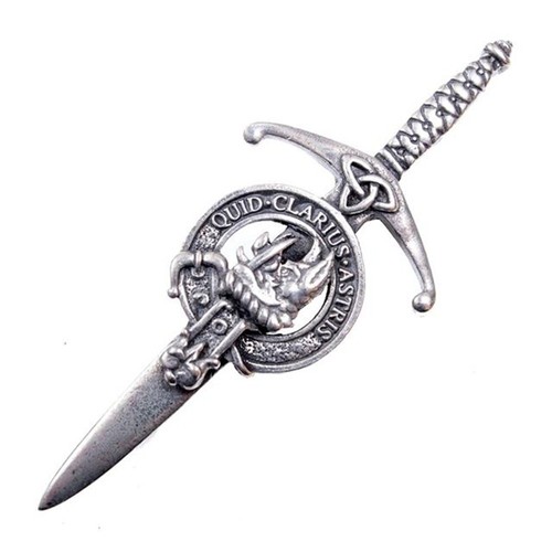Scottish pewter clan crest - scottish, 9cm