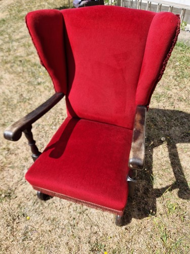 Vintage 1930s wingback - 1930s,