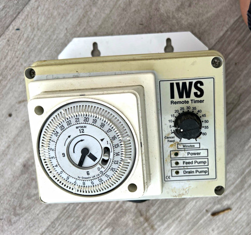 Iws remote timer control - remote,