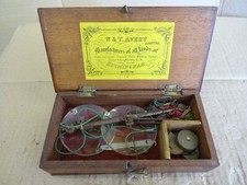 Avery miniature scales 6" beam cased