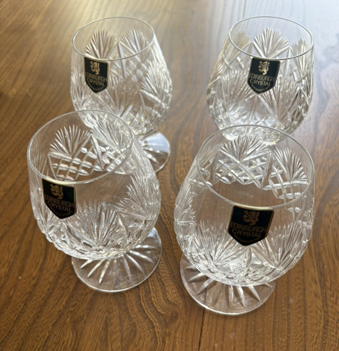 Edinburgh crystal vintage 4x - edinburgh,