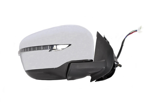Door wing mirror - door/wing, chrome