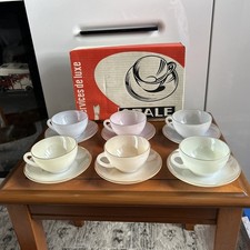 Opale size Set of six pastel