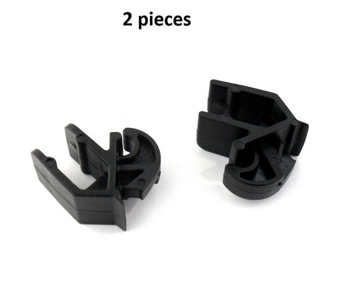 Ford bonnet stay rod clips - rod,