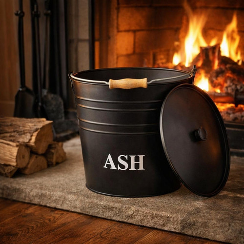 12l metal ash bucket with - 12l,