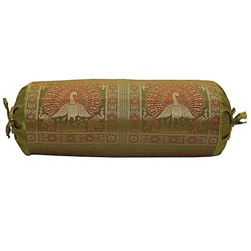 Indian long round pillow yoga - indian,