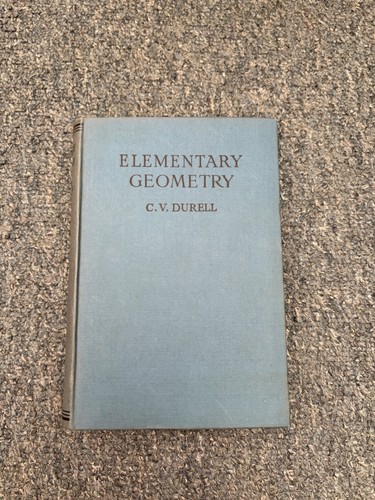Elementary geometry v - elementary, by